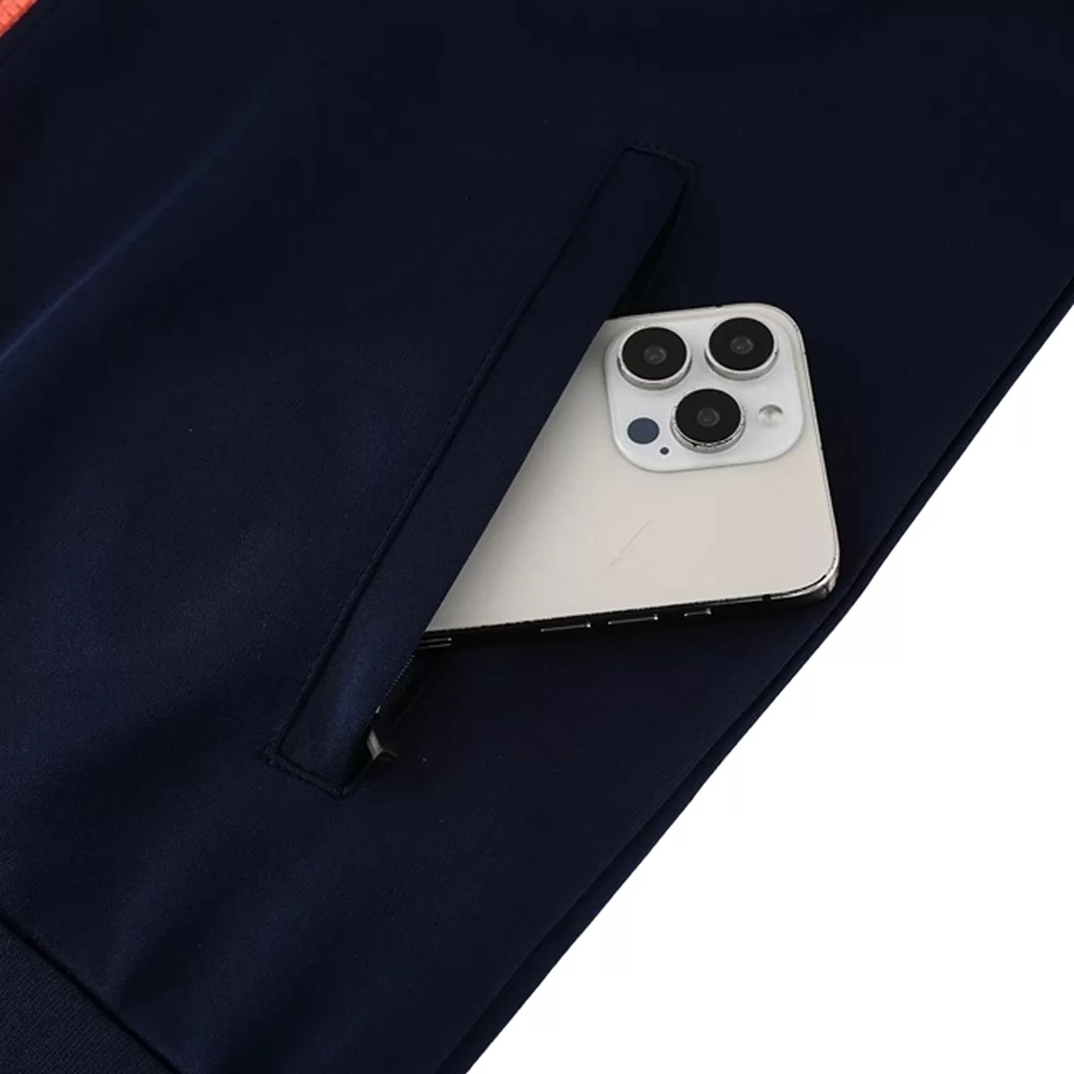 Barcelona Training Jacket Navy&Orange 2025/26