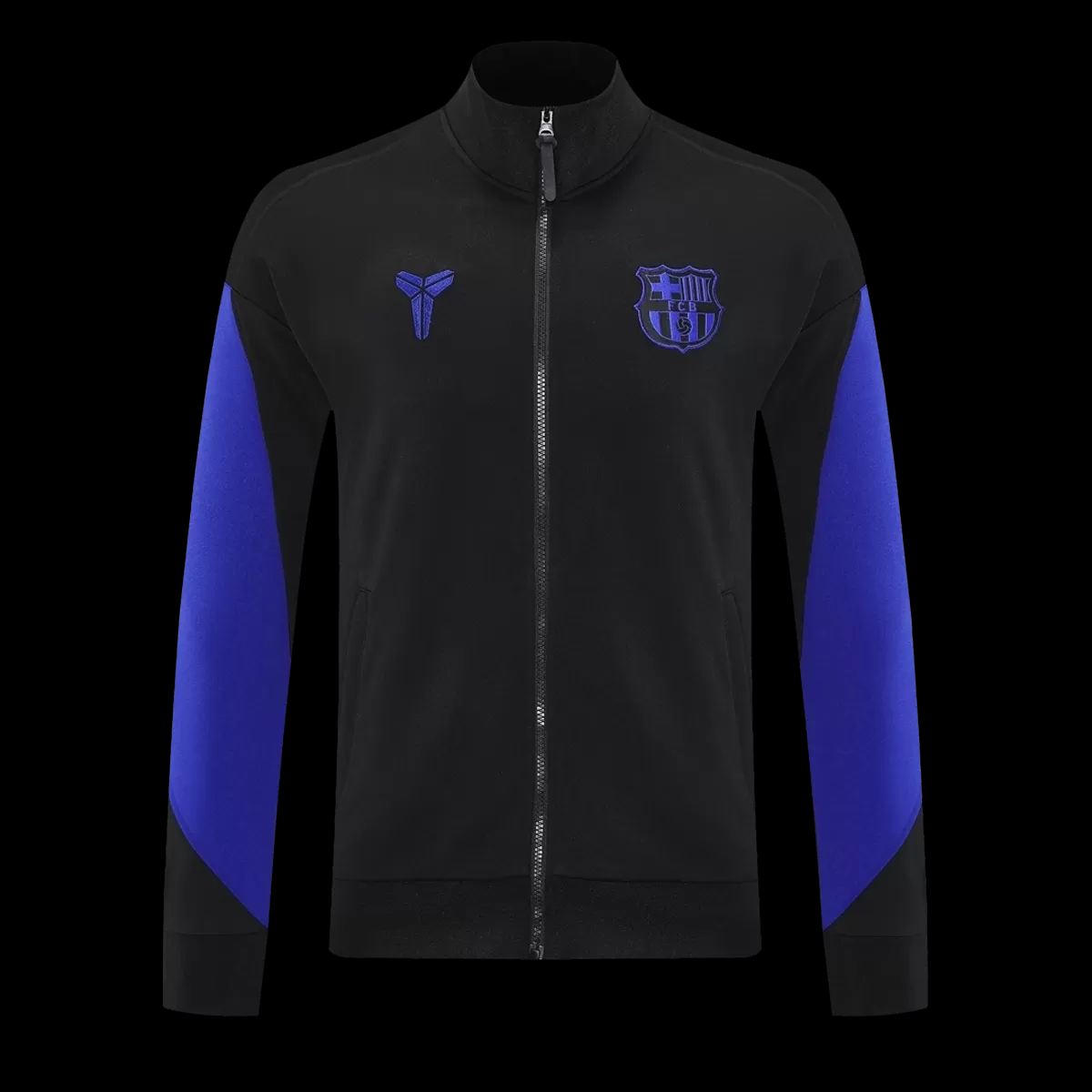 Barcelona x Kobe Bryant Training Jacket Kit(Jacket+Pants) Black&Purple 2025/26