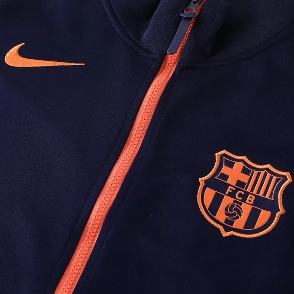 Barcelona Training Jacket Navy&Orange 2025/26