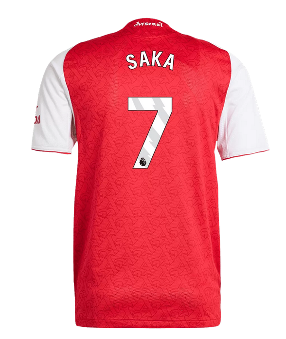 SAKA #7 Arsenal Home Match Jersey Player Version 2025/26