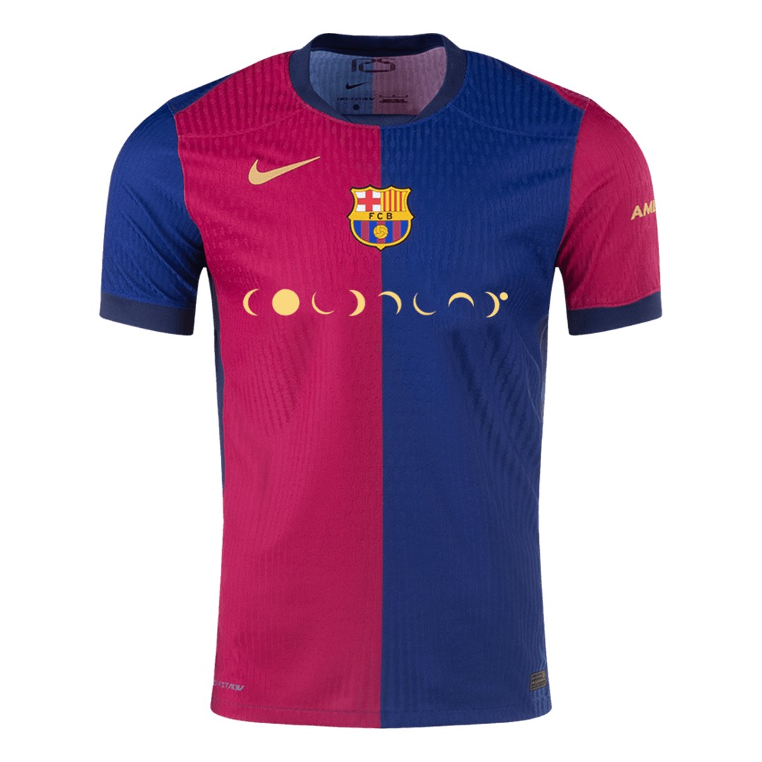 COLDPLAY #10 x Barcelona Home Coldplay Match Jersey 202425
