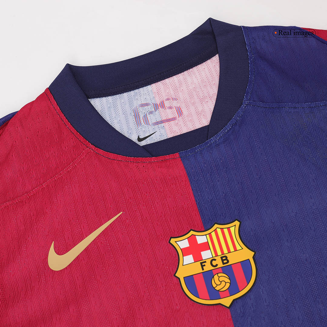 COLDPLAY #10 x Barcelona Home Coldplay Match Jersey 202425