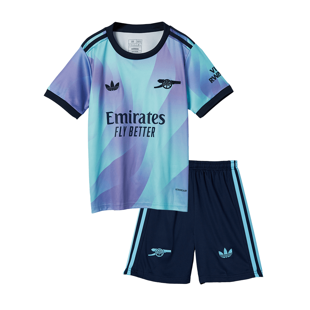 Kids Arsenal Third Full Kit 2024/25