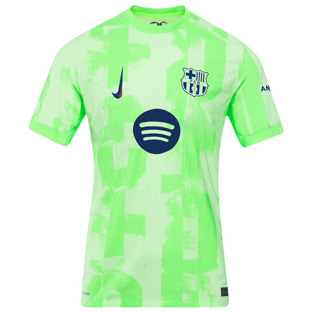 Barcelona Third Spotify Logo Without Text Jersey Player Version 202425
