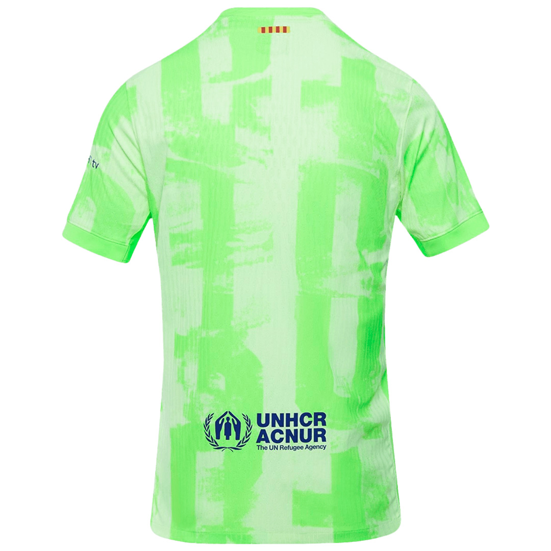 Barcelona Third Spotify Logo Without Text Jersey Player Version 202425