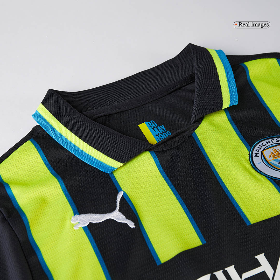 Kids Manchester City Away Full Kit 2024/25