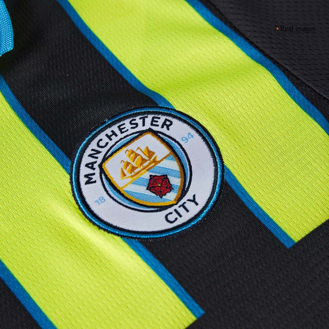 Kids Manchester City Away Full Kit 2024/25
