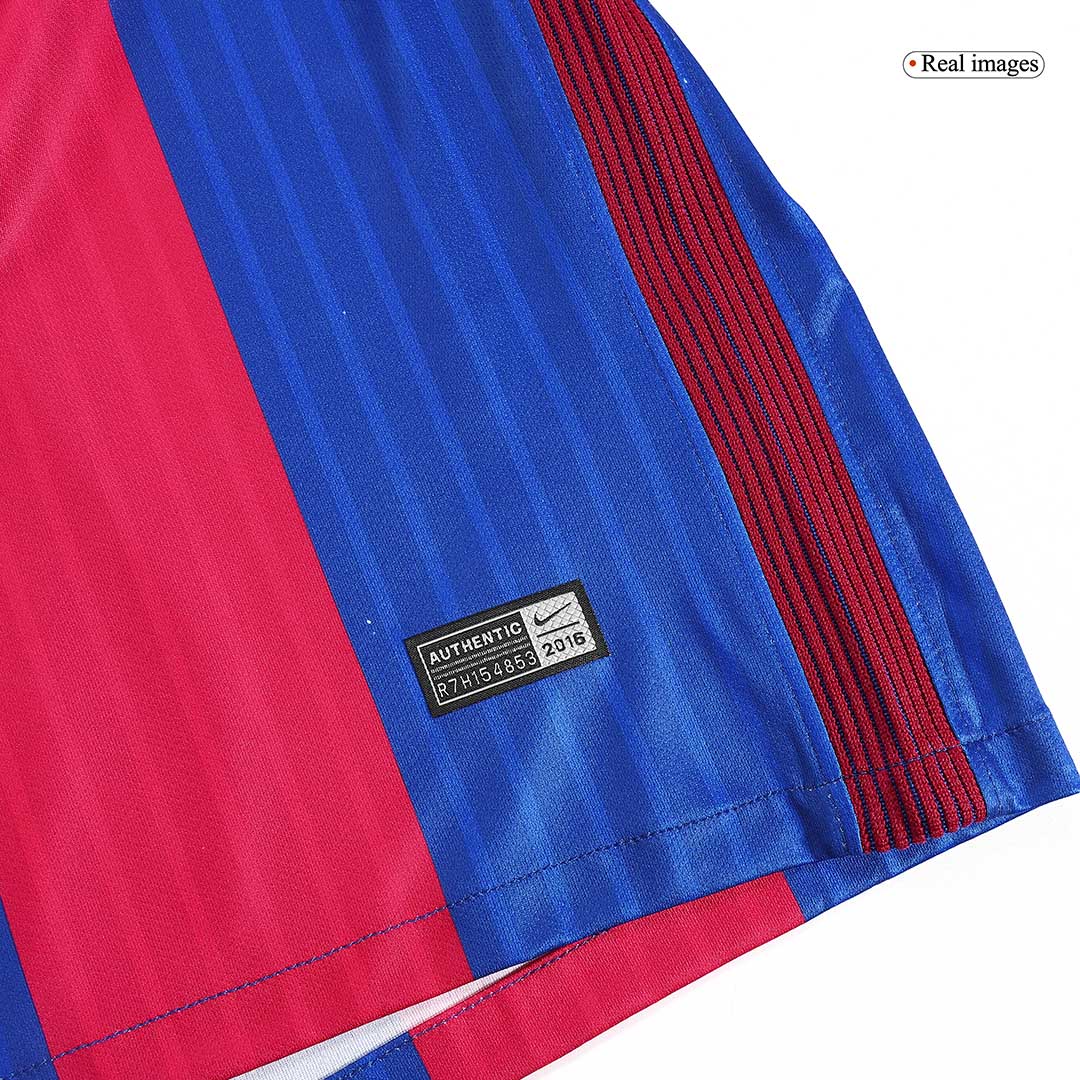 NEYMAR JR #11 Retro Barcelona Home Jersey 201617