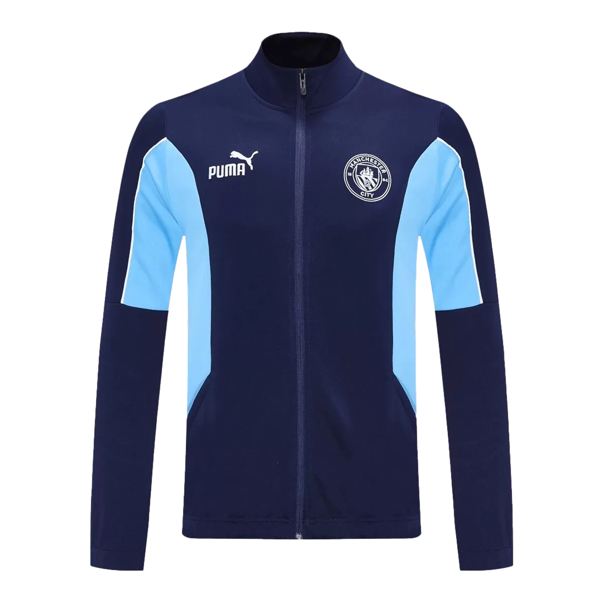 Manchester City Training Tracksuit Kit(Jacket+Pants) Navy 2025/26