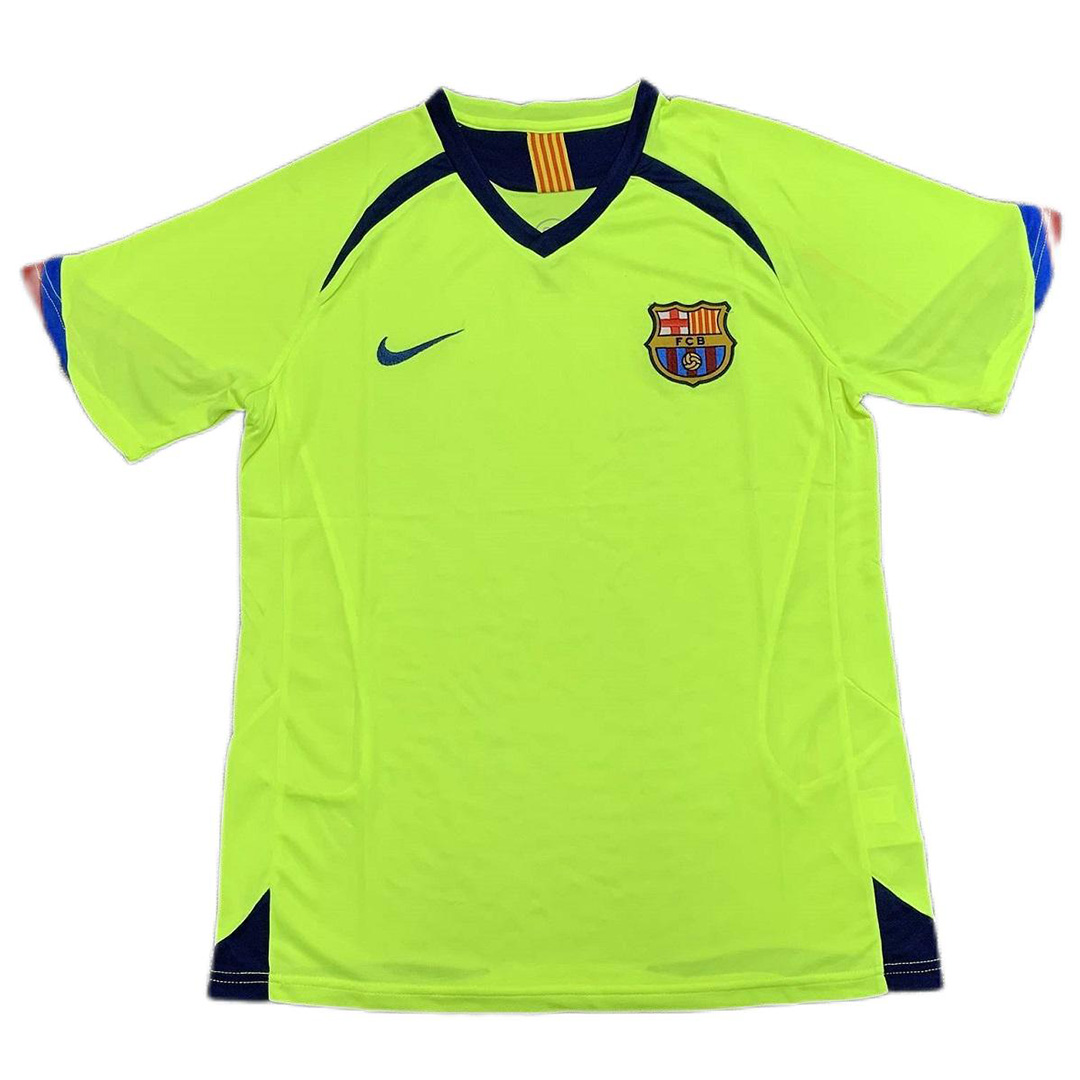 Ronaldinho #10 Retro Barcelona Away Jersey 200506