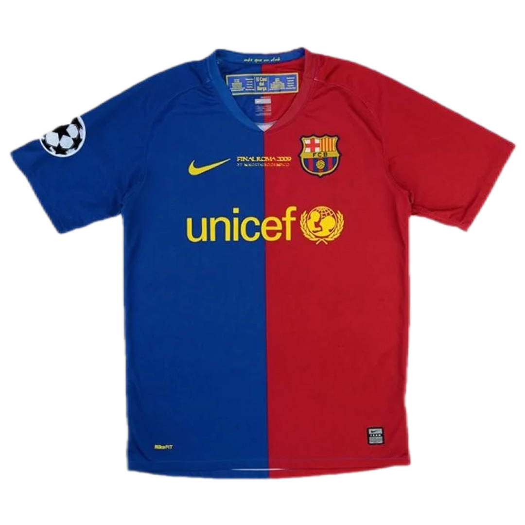 Henry #14 Retro Barcelona UCL Final Home Jersey 2008/09