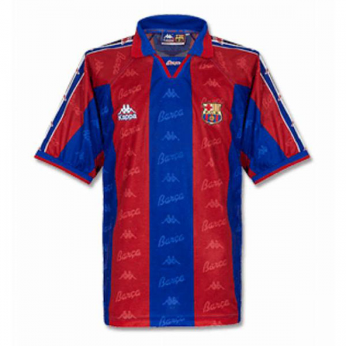 Ronaldo #9 Retro Barcelona Home Jersey 1996/97
