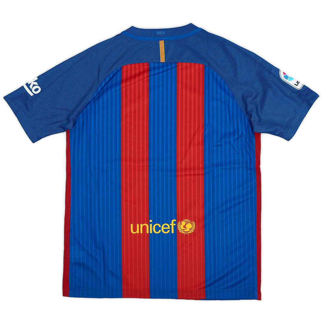 NEYMAR JR #11 Retro Barcelona Home Jersey 201617