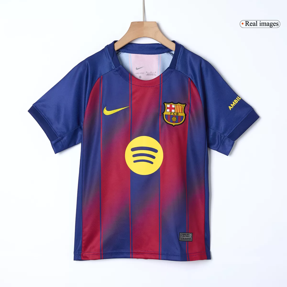 Kids Barcelona Home Jersey Full Kit 202526