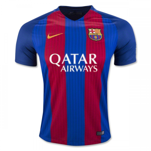 NEYMAR JR #11 Retro Barcelona Home Jersey 201617