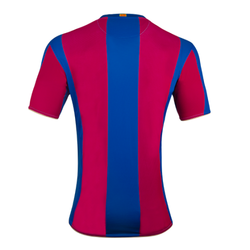 Ronaldinho #10 Retro Barcelona Home Jersey 50-Years Anniversary 200708