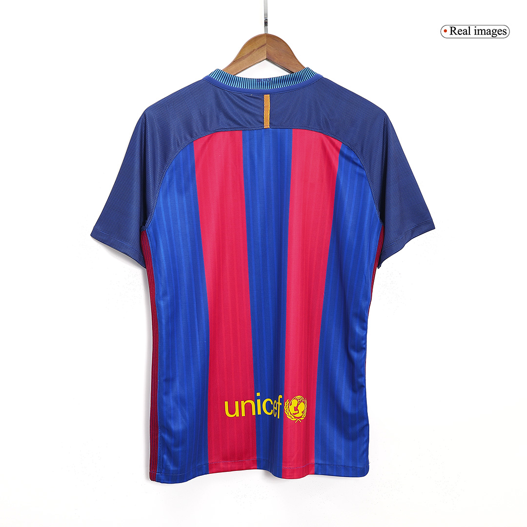 NEYMAR JR #11 Retro Barcelona Home Jersey 201617