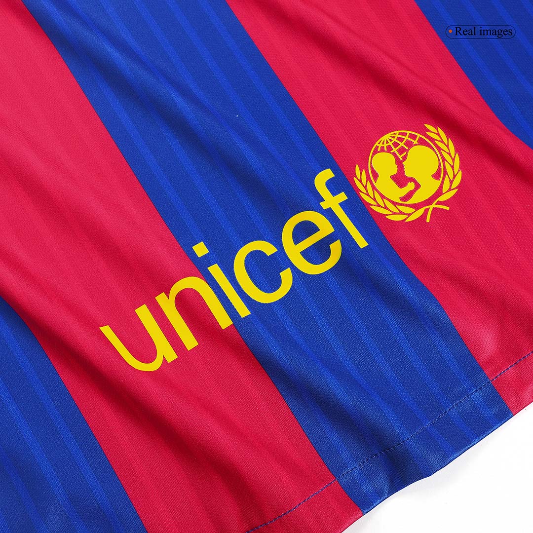 NEYMAR JR #11 Retro Barcelona Home Jersey 201617