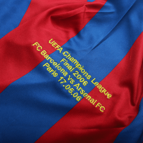 Messi #30 Retro Barcelona UCL Final Home Jersey 200506
