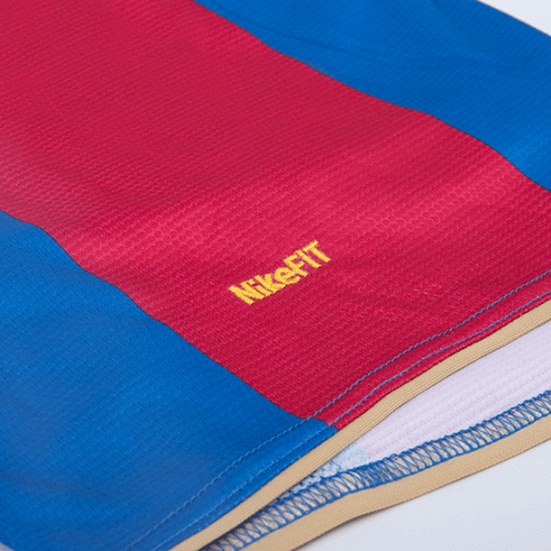 Ronaldinho #10 Retro Barcelona Home Jersey 50-Years Anniversary 200708