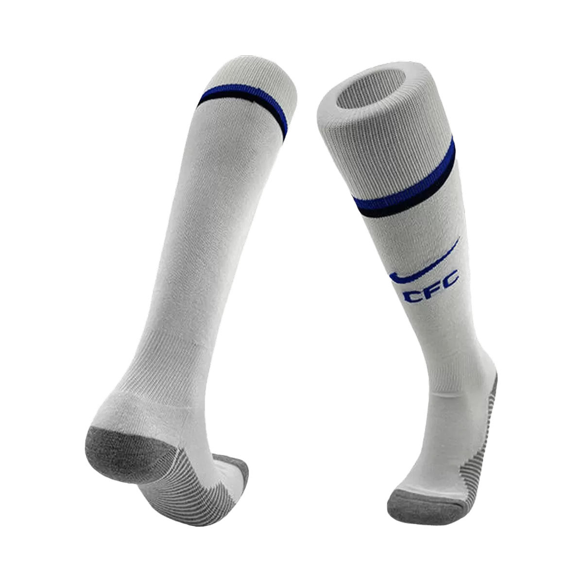 Kids Chelsea Home Soccer Socks - White 2025/26