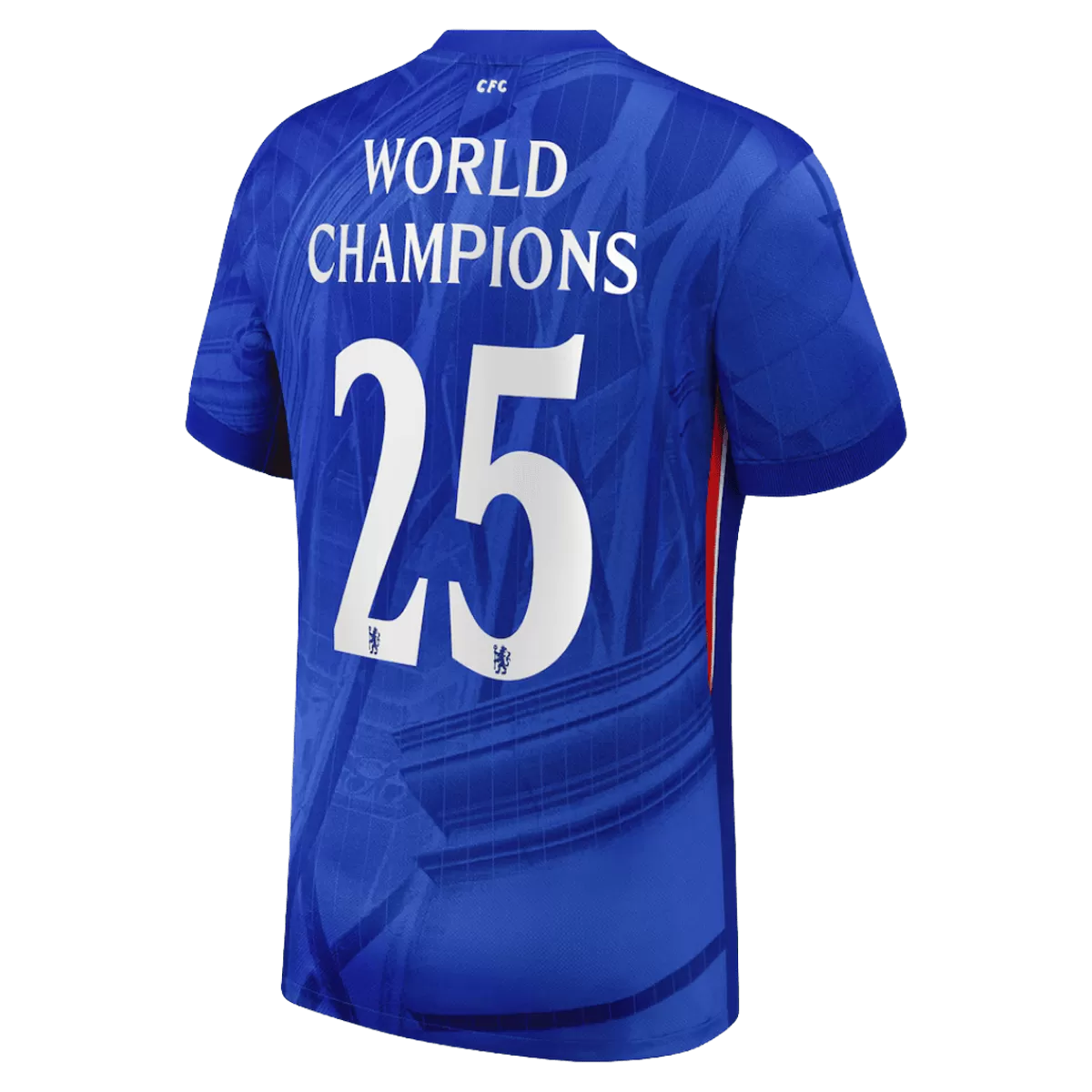 WORLD CHAMPIONS #25 Chelsea Home Jersey 2025/26 - World Champion Badge