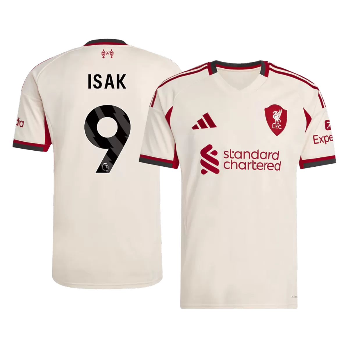 ISAK #9 Liverpool Away Jersey 2025/26