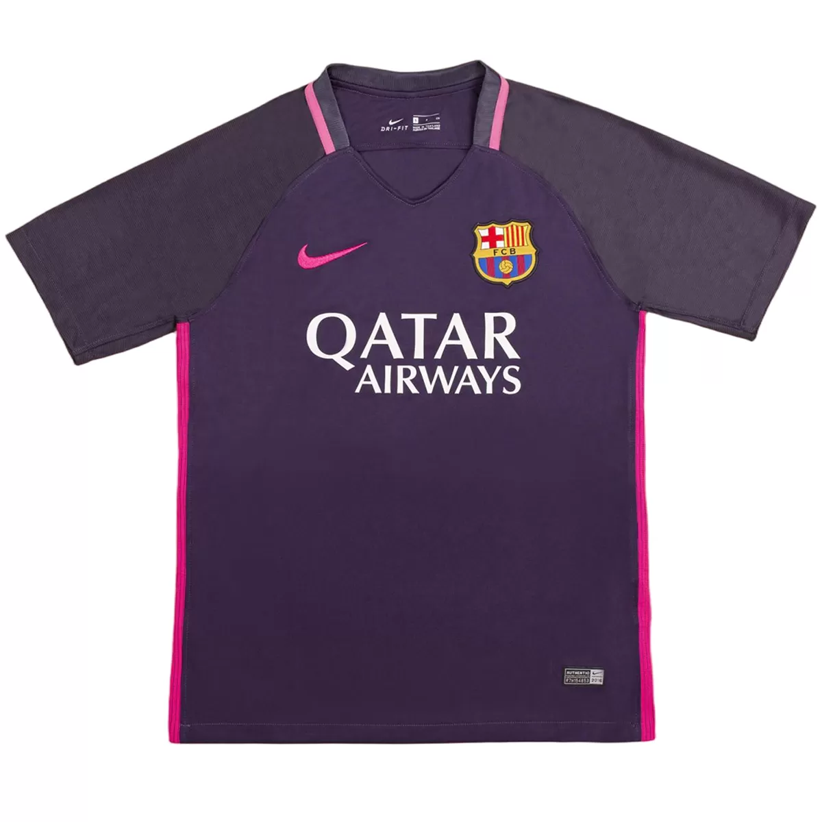 A.Iniesta #8 Retro Barcelona Away Jersey 2016/17