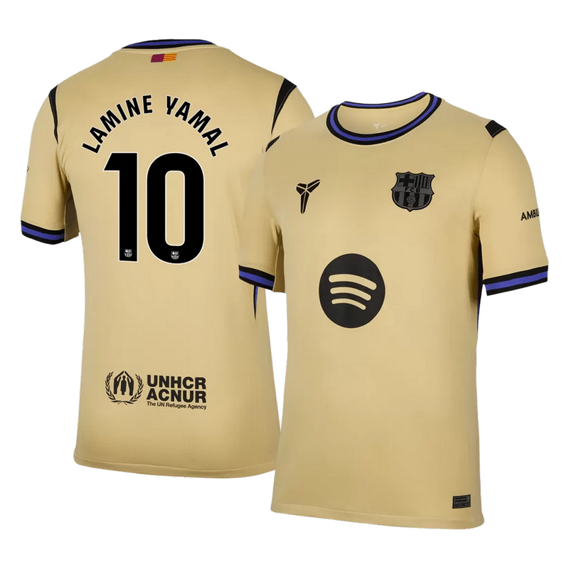 LAMINE YAMAL #10 Barcelona Away Jersey 2025/26