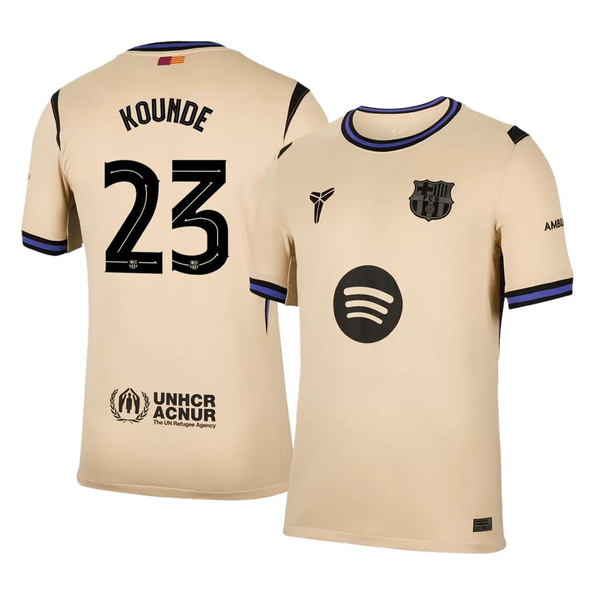 KOUNDE #23 Barcelona Away Jersey 2025/26