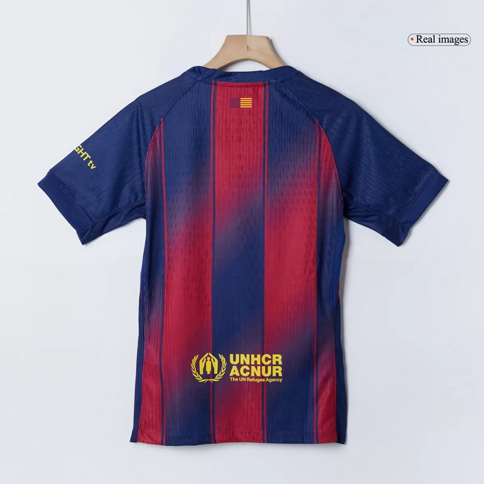KOUNDE #23 Barcelona Home Match Jersey Player Version 2025/26