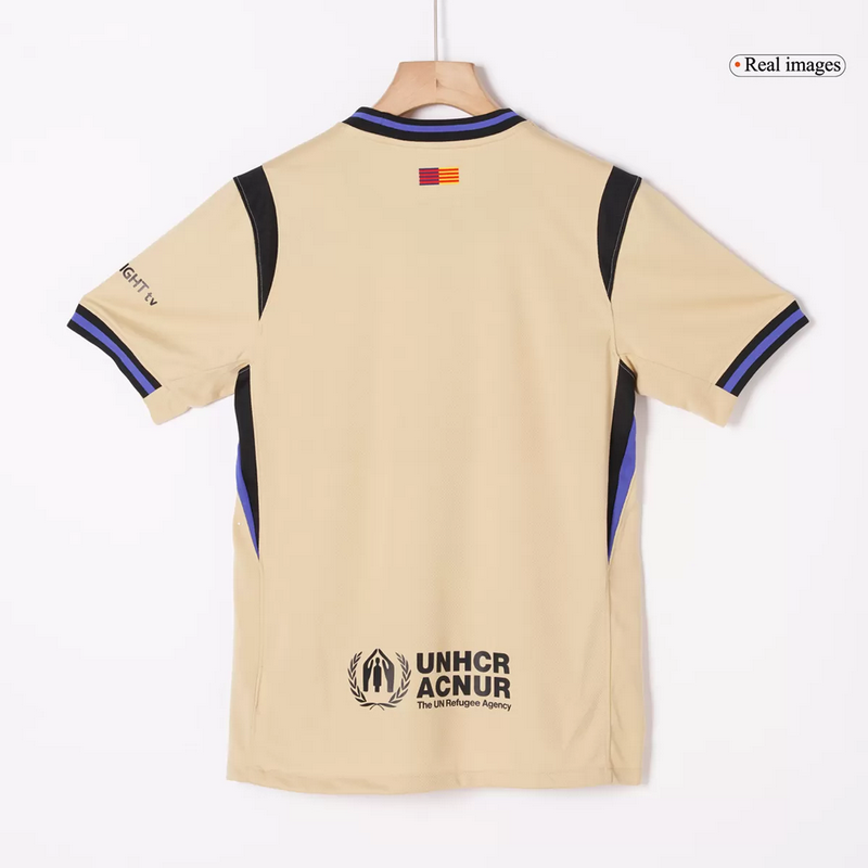 LEWANDOWSKI #9 Barcelona Away Jersey 2025/26 - UCL