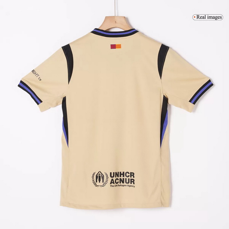 PEDRI #8 Barcelona Away Jersey 2025/26 - UCL