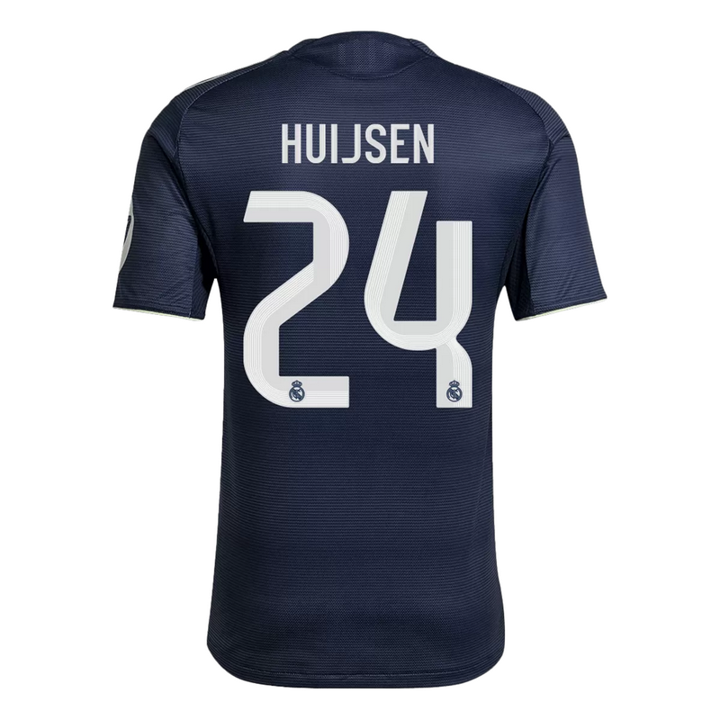 HUIJSEN #24 Real Madrid Away Match Jersey Player Version 2025/26