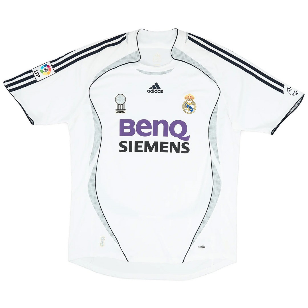 CANNAVARO #5 Retro Real Madrid Home Jersey 2006/07