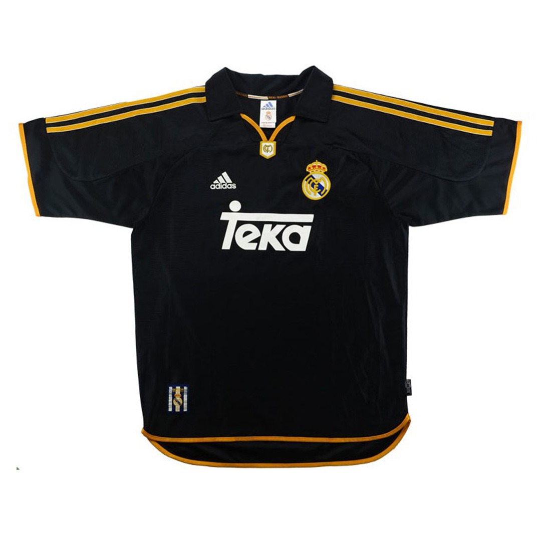 R.Carlos #3 Retro Real Madrid Away Jersey 1999/00