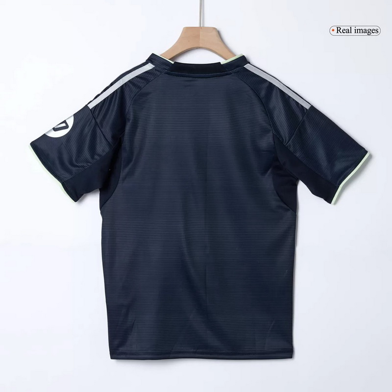 Kids Real Madrid Away Jersey Kit 2025/26