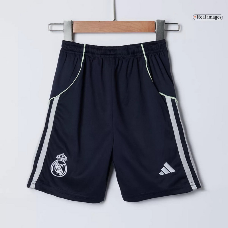 Kids Real Madrid Away Jersey Kit 2025/26