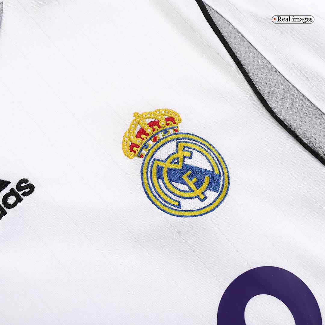 Ronaldo #9 Retro Real Madrid Home Jersey 2006/07