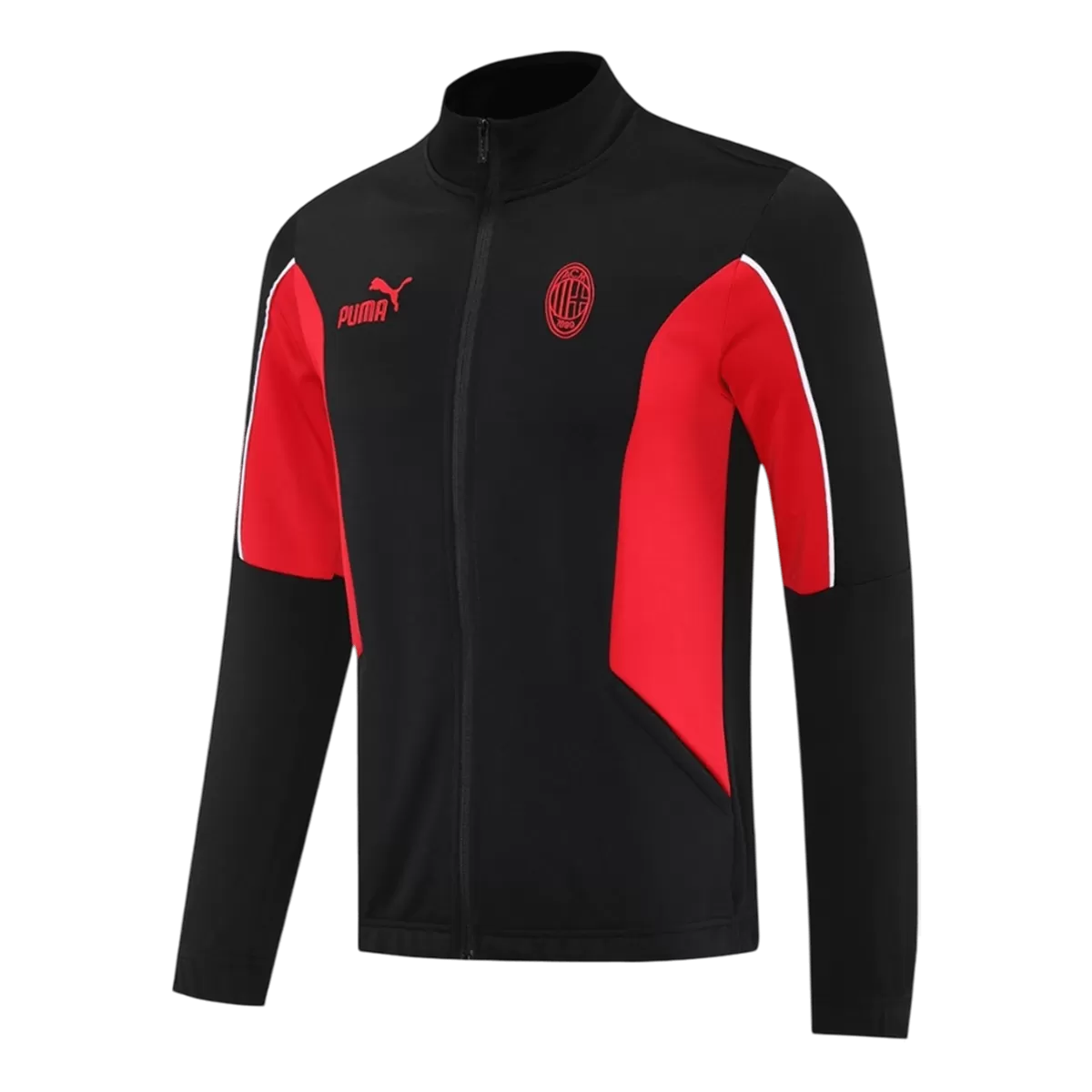 AC Milan Anthem Jacket Black 2025/26