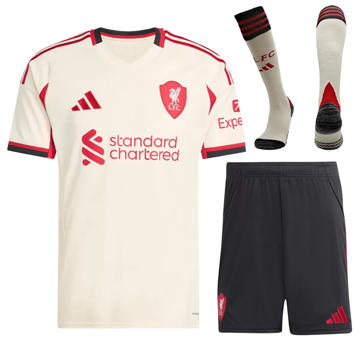 Liverpool Away Jersey Kit 2025/26