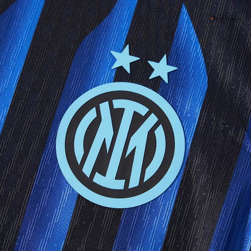PAVARD #28 Inter Milan Home Match Jersey Player Version 2025/26