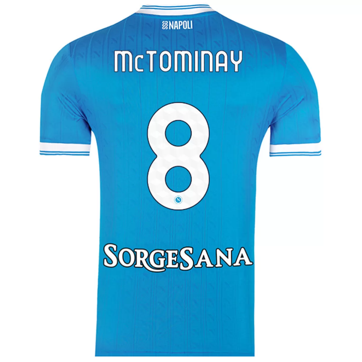 McTOMINAY #8 Napoli Home Jersey 2025/26