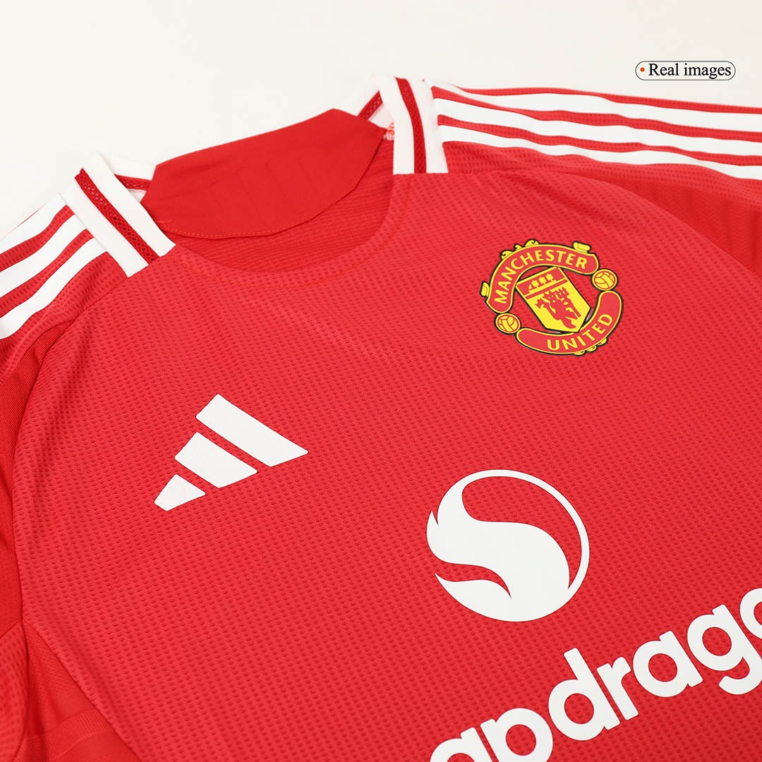 [Super Replica] Manchester United Home Full Kit 2024/25