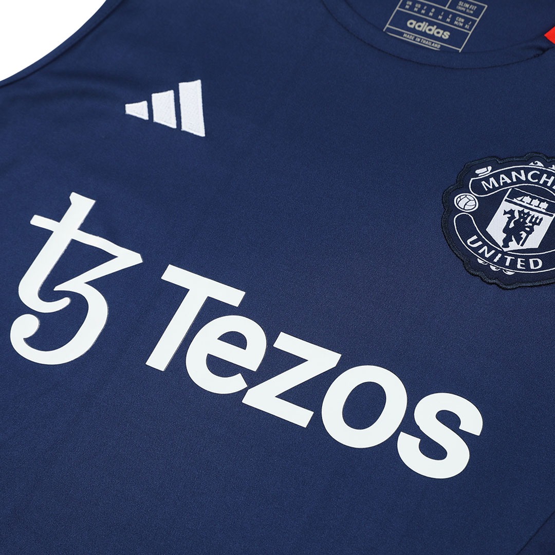 Manchester United Pre-Match Kit(Jersey+Shorts) 2024/25