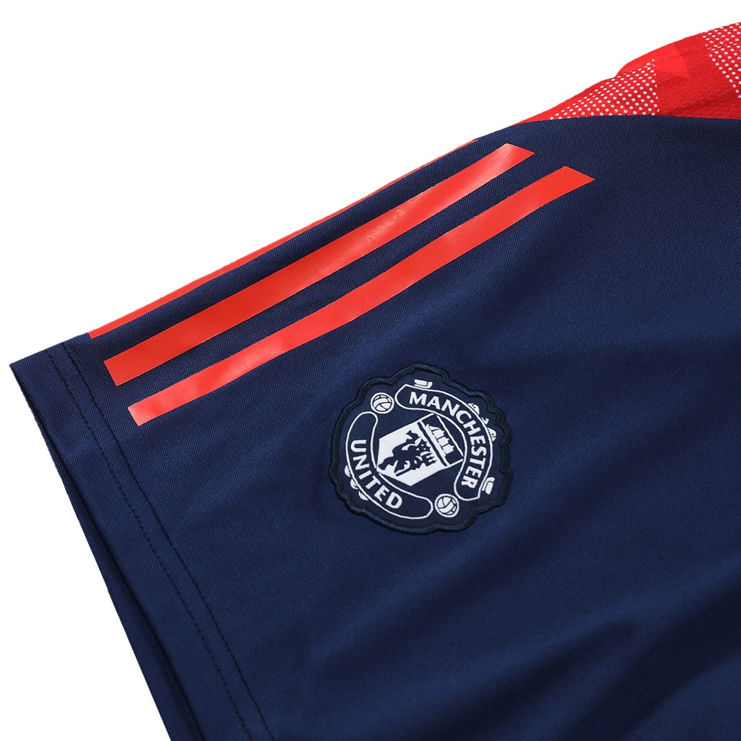 Manchester United Pre-Match Kit(Jersey+Shorts) 2024/25
