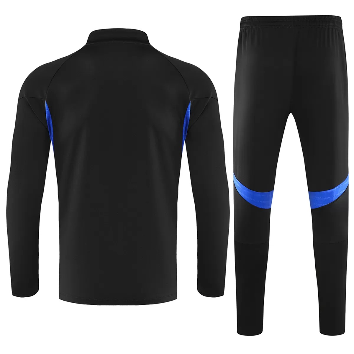 Kids Manchester United 1/4 Zipper Sweat Kit(Top+Pants) Black 2025/26