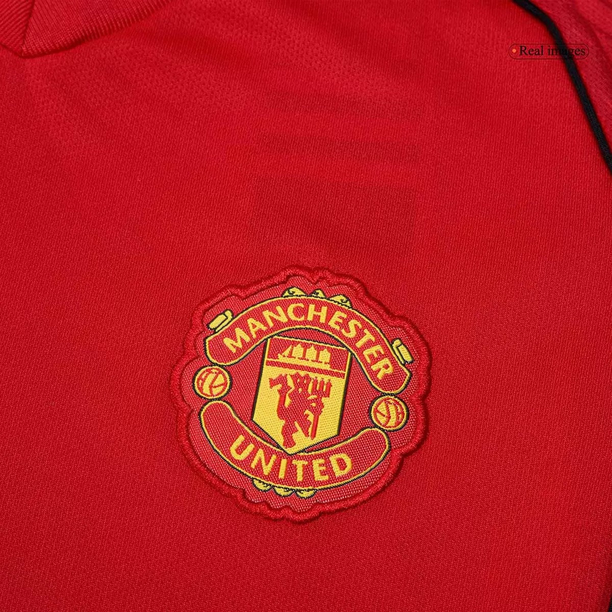 Kids Manchester United Home Jersey Full Kit 2025/26