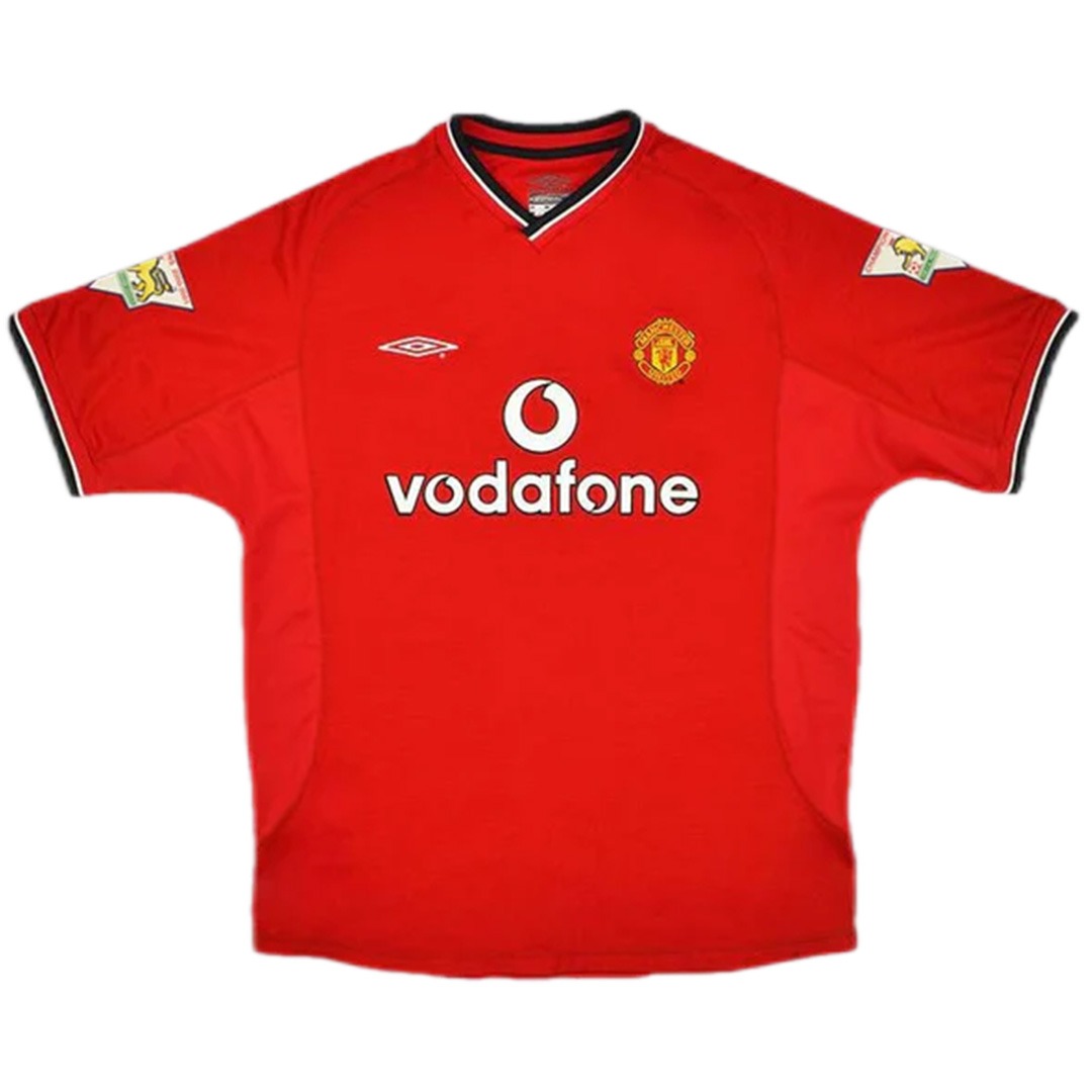 KEANE #16 Retro Manchester United Home Jersey 2000/02