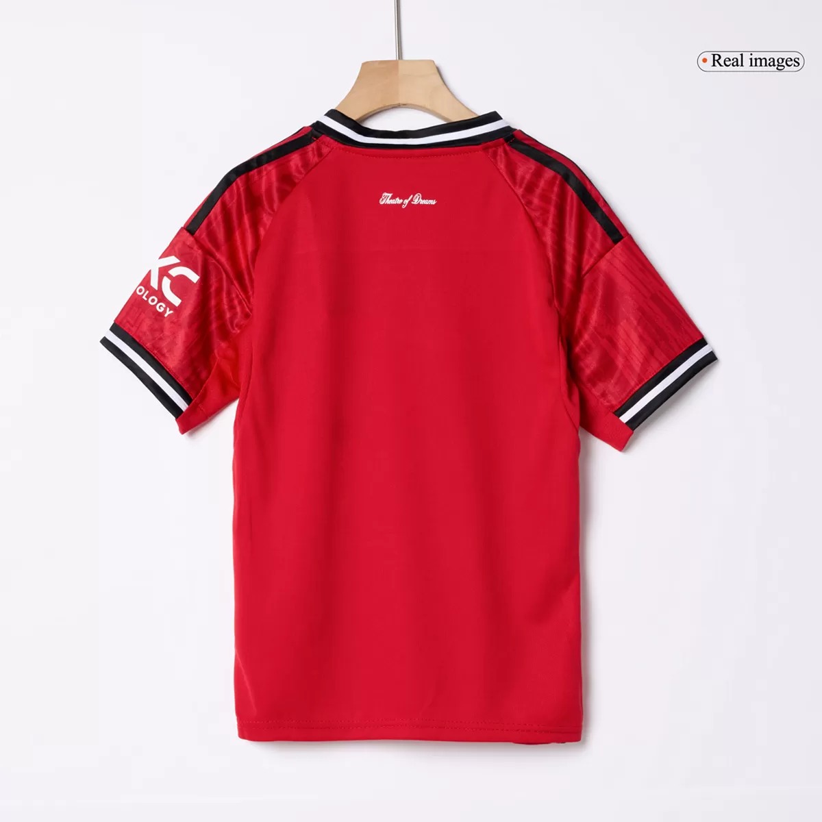 Kids Manchester United Home Jersey Full Kit 2025/26